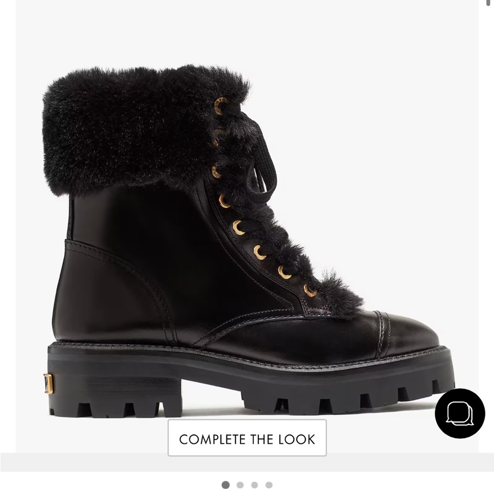 Kate Spade Winter Booties - Black Leather